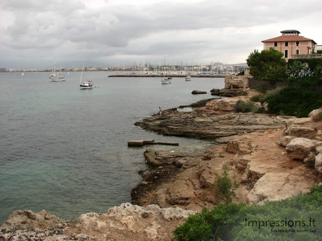 Maljorka: Palmos įlanka, sostinė Palma