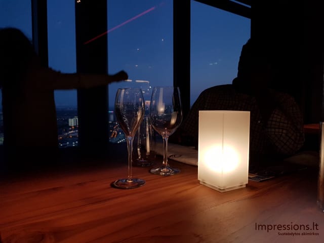 Jauki atmosfera Penthouse restorane