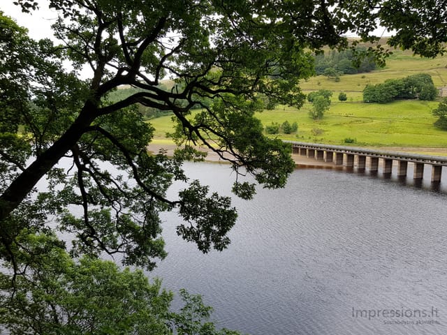 Ladybower užtvanka ir vamzdynas