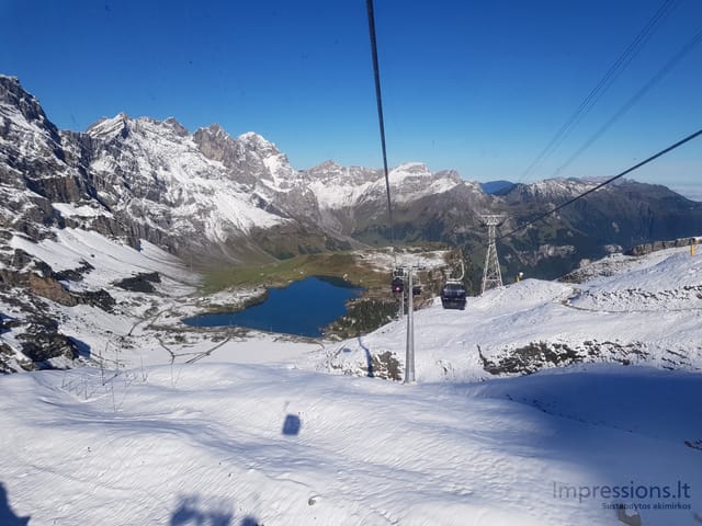 Panoramos nuo Titlio viršukalnės