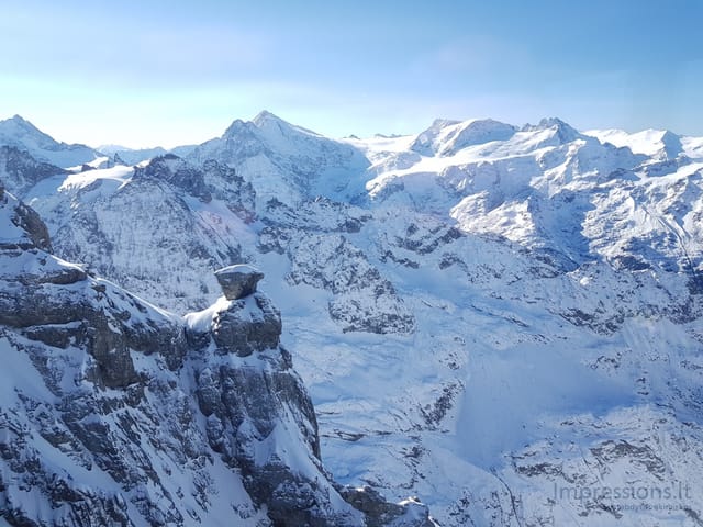 Panoramos nuo Titlio viršukalnės