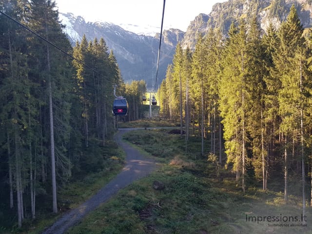 Panoramos nuo Titlio viršukalnės