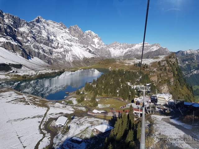 Panoramos nuo Titlio viršukalnės
