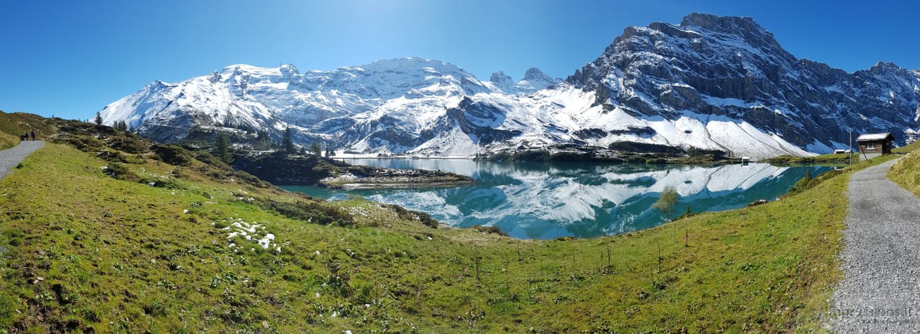 Trubsee ir Titlis Alpių kalnyne