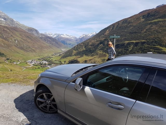 James Bond pėdsakais per Alpes