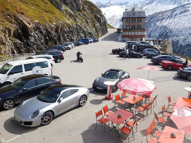 Furkapass, Furkastrasse