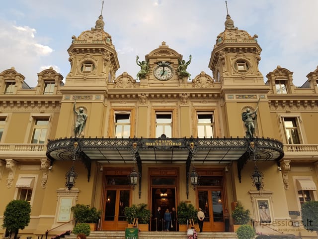 Monte Carlo Kazino paradinis įėjimas