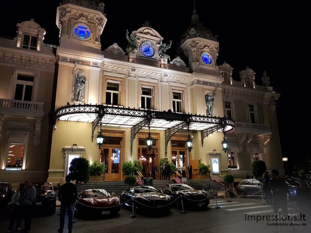 Monte Carlo kazino vakare